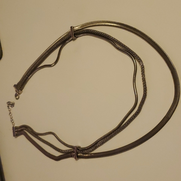 Lane Bryant Jewelry - 3 strand metal necklace